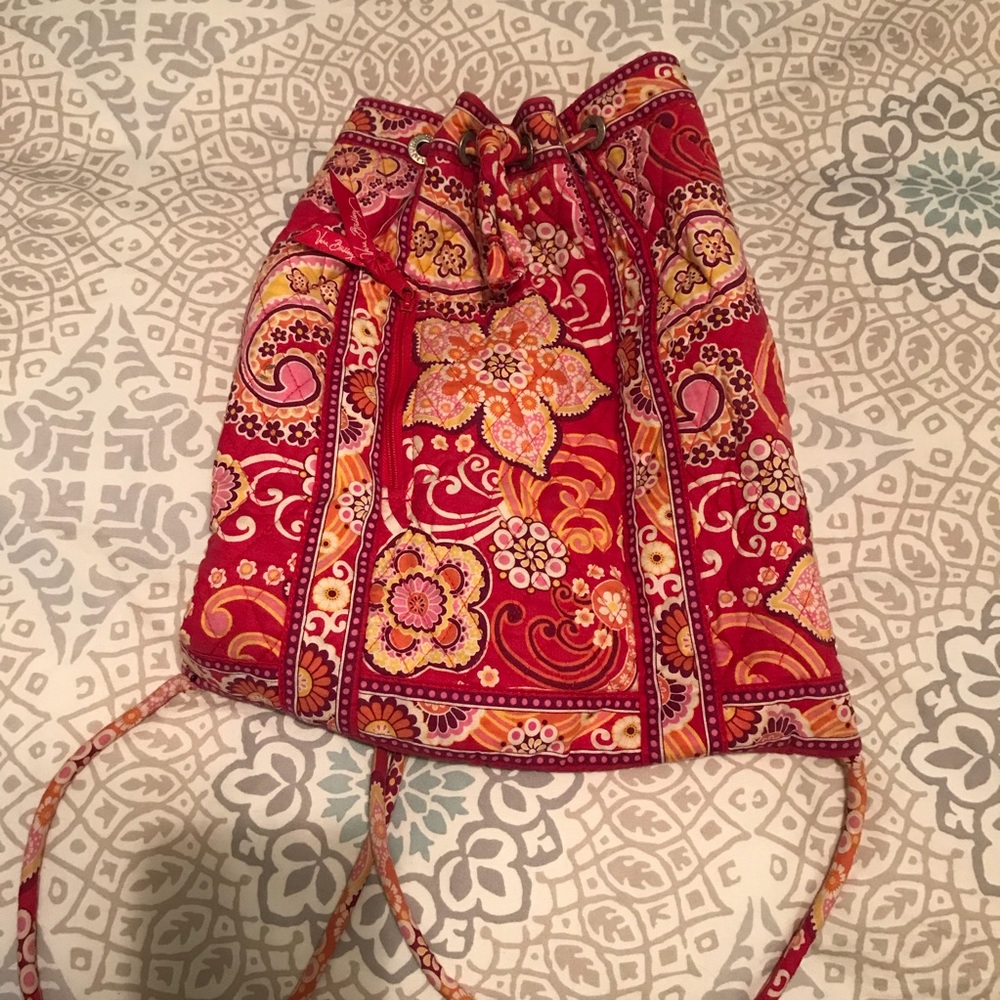 Vera Bradley drawstring backpack